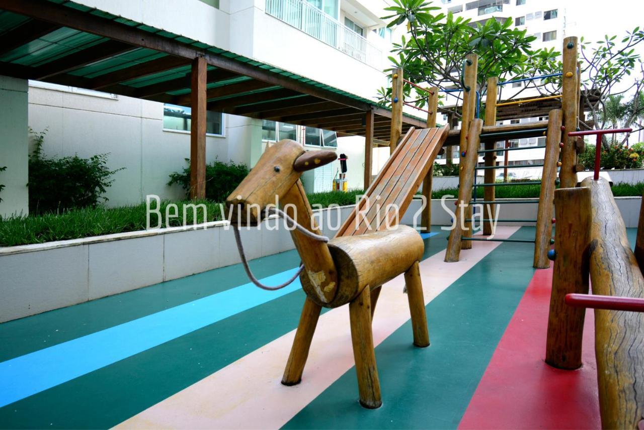 Verano Stay Flat Com Garagem E Wi-Fi - Parque Olimpico リオデジャネイロ エクステリア 写真