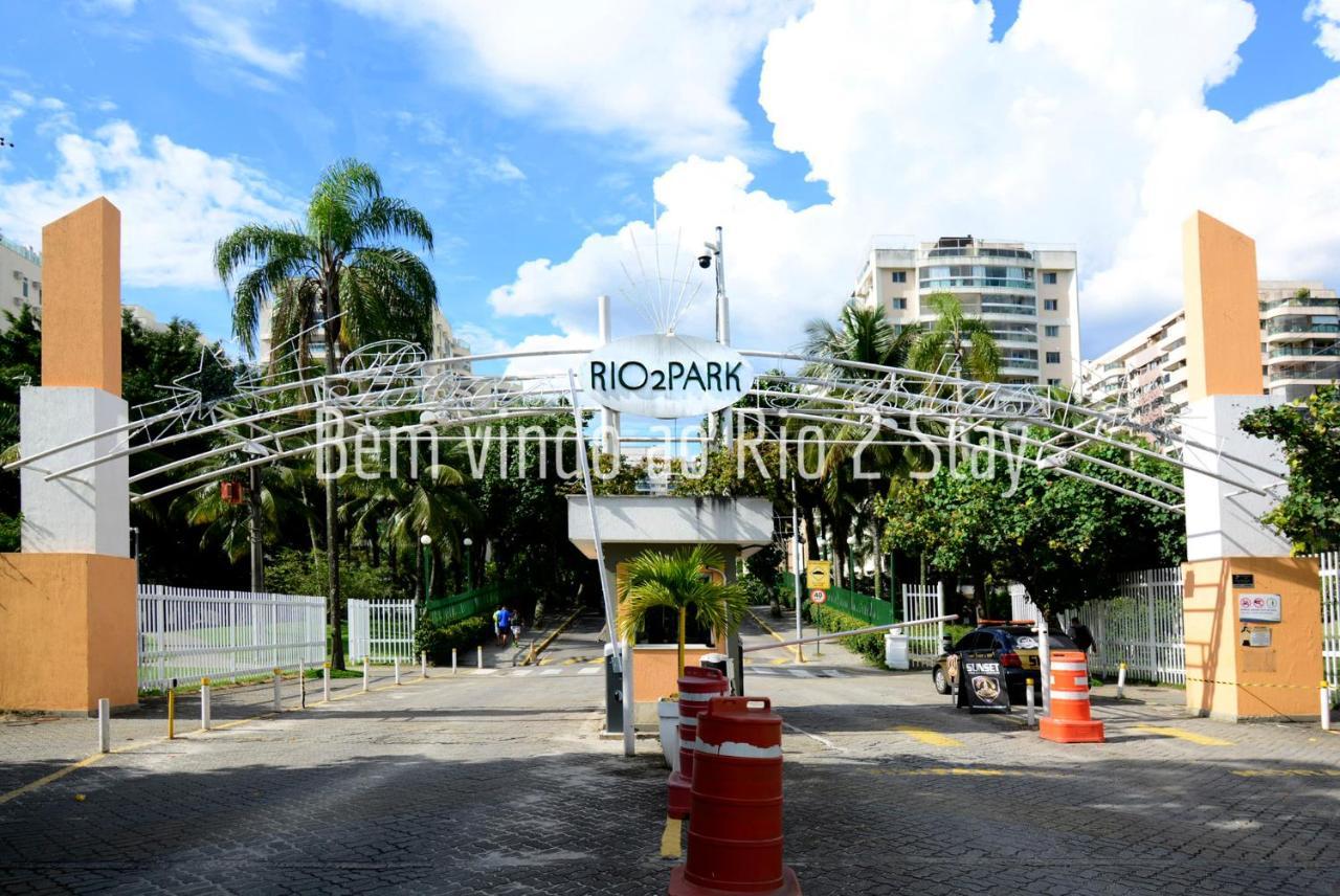 Verano Stay Flat Com Garagem E Wi-Fi - Parque Olimpico リオデジャネイロ エクステリア 写真