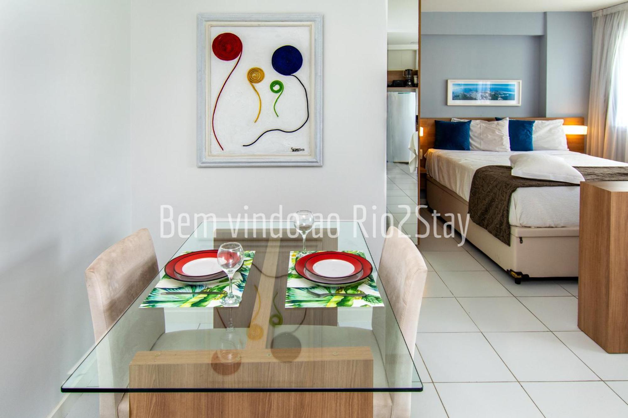 Verano Stay Flat Com Garagem E Wi-Fi - Parque Olimpico リオデジャネイロ エクステリア 写真