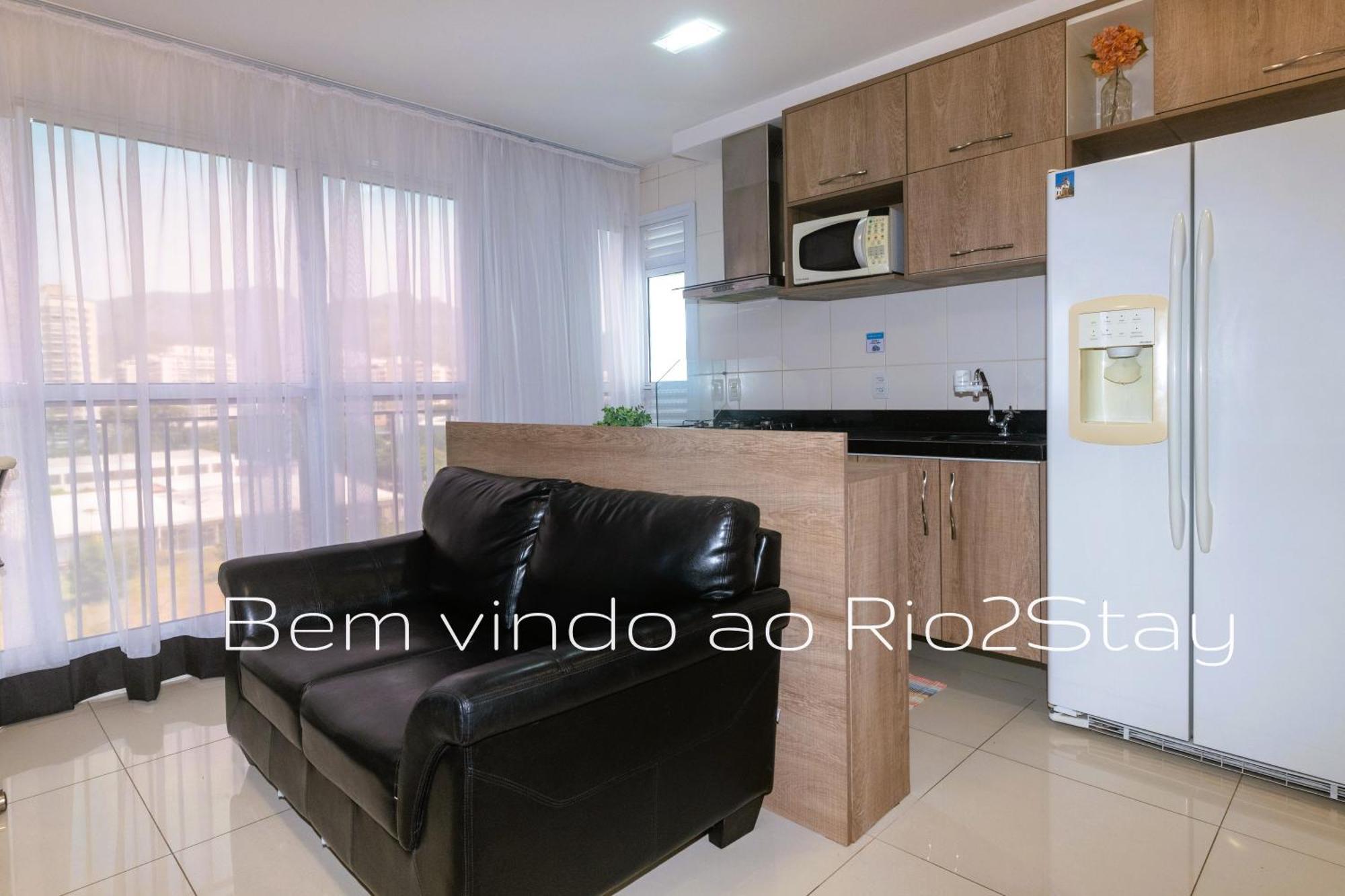 Verano Stay Flat Com Garagem E Wi-Fi - Parque Olimpico リオデジャネイロ エクステリア 写真