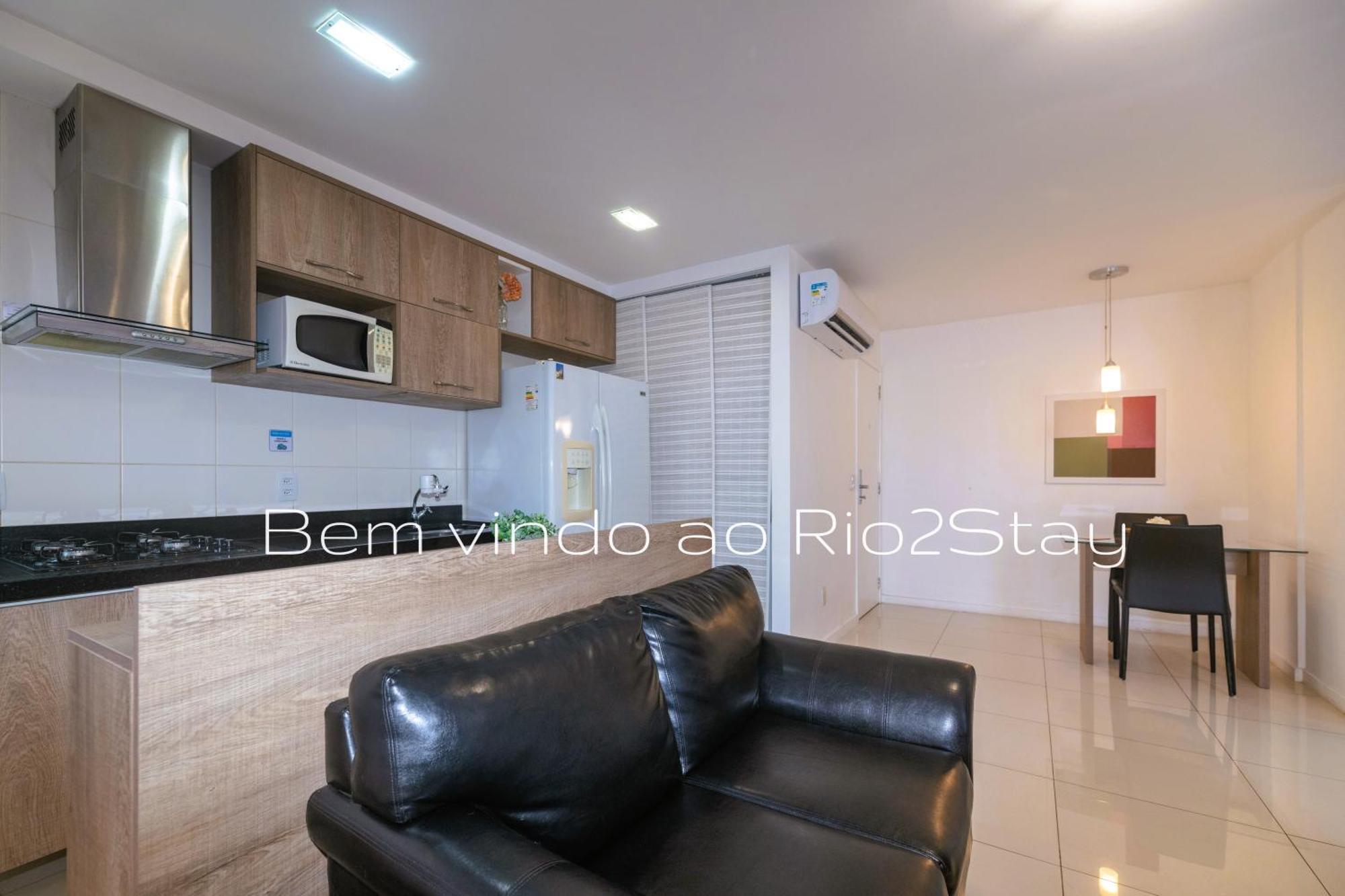 Verano Stay Flat Com Garagem E Wi-Fi - Parque Olimpico リオデジャネイロ エクステリア 写真